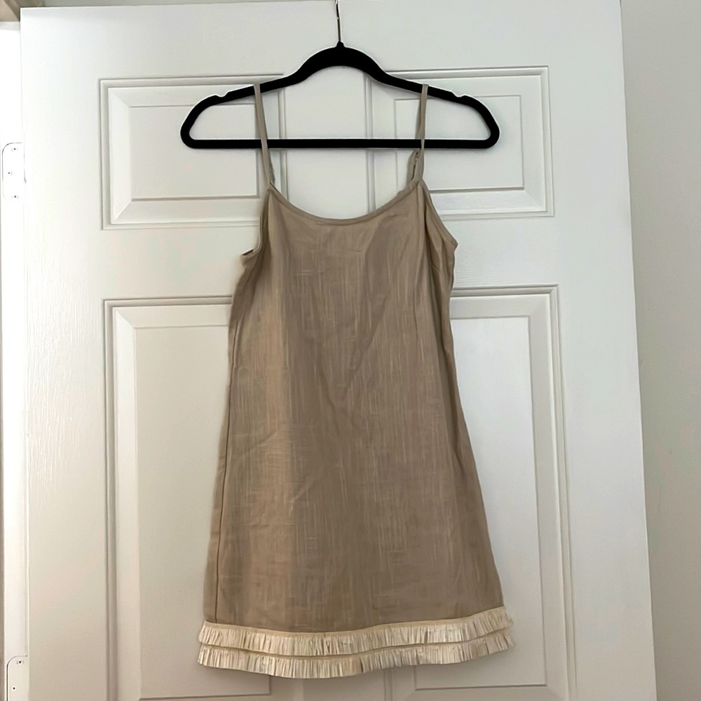 STAUD beach resort mini dress